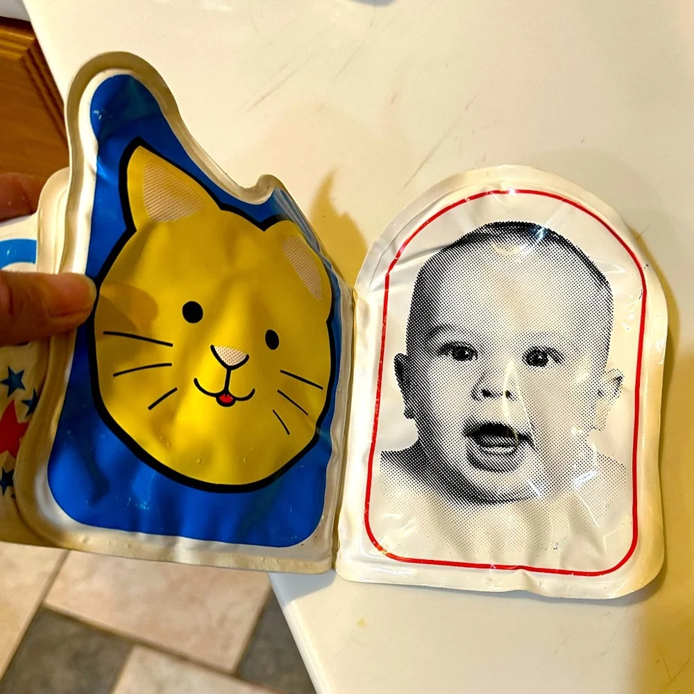 VTG RARE LOOK! SEE! SOFT BABY BOOK PARENTS MAGAZINE CHILD DEVELOPMENT PRGM J&J
